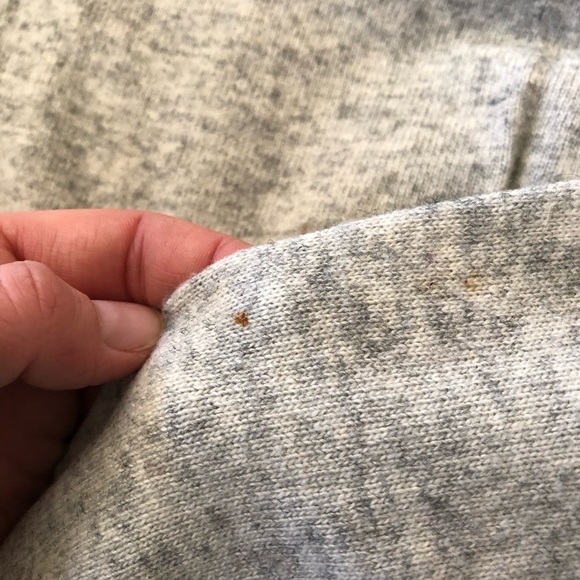 J.Crew M pear graphic pullover gray sweater long sleeve wool crew-neck knit - Picture 9 of 10